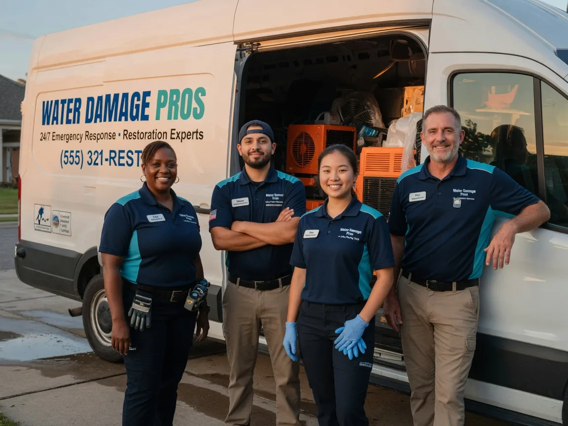 Water Damage Restoration company in Snow, OK